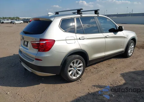 2014 BMW X3 xDrive28I from USA, damaged, VIN 5UXWX9C58E0D11024